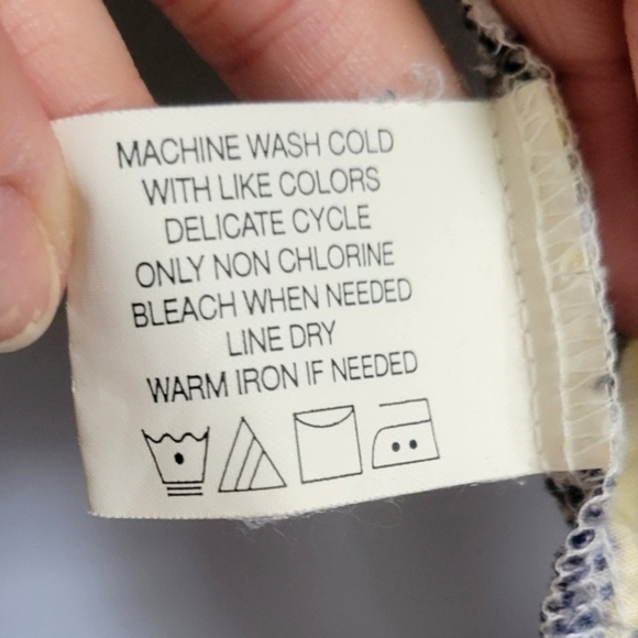 Puritan Hawaiian shirt pineapple floral off white black yellow button down large - Picture 9 of 16